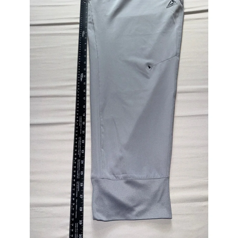 Reebok Mens Light Gray Performance Jogger Pants 3XL REM233PA08 Athletic Training